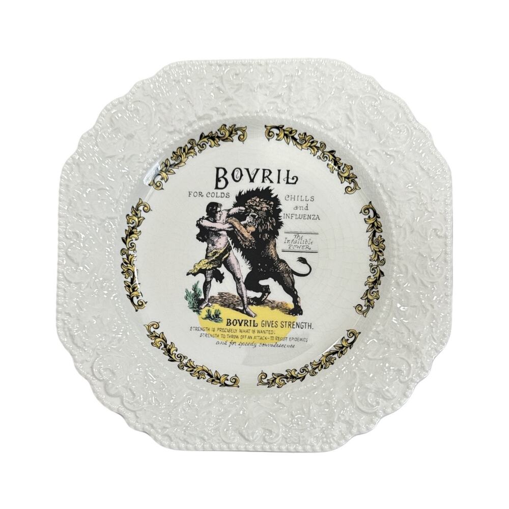 Vintage Lord Nelson Bovril Tonic Advertisement Plate 8.5”